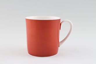 Sell Susie Cooper Gay Stripes Teacup Red Pepper - Matt Finish 2 7/8" x 3"