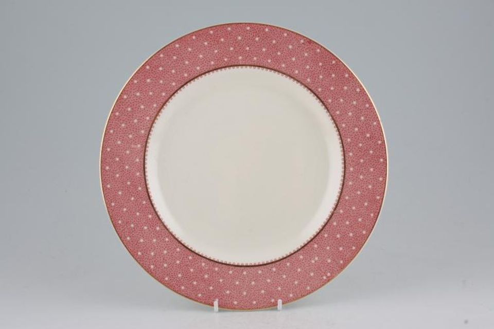 Ridgway Conway - Pink Dinner Plate Cream Centre 9 7/8"