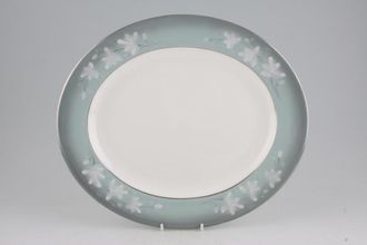 Sell Royal Worcester Moonflower Oval Platter 13 1/4"