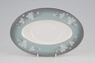 Sell Royal Worcester Moonflower Sauce Boat Stand 8 3/4"