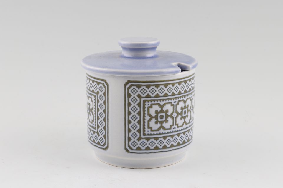 Hornsea Tapestry Jam Pot + Lid Ceramic lid 3 1/8" x 3 1/2"