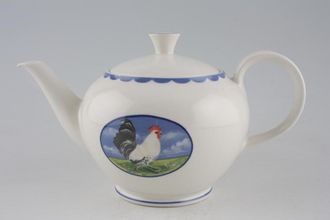 Sell Burleigh Animal Farm Teapot Ram/Cockerel 1 3/4pt