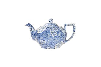 Burleigh Victorian Chintz - Blue Teapot