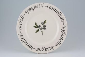 Johnson Brothers Italian Dinner Plate Creative Tableware B/S - Dark cream background 10 3/4"