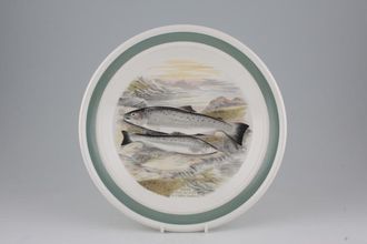 Portmeirion Compleat Angler - The Dinner Plate Sea Trout - Sewen - Salmo Cambricus 10 1/2"