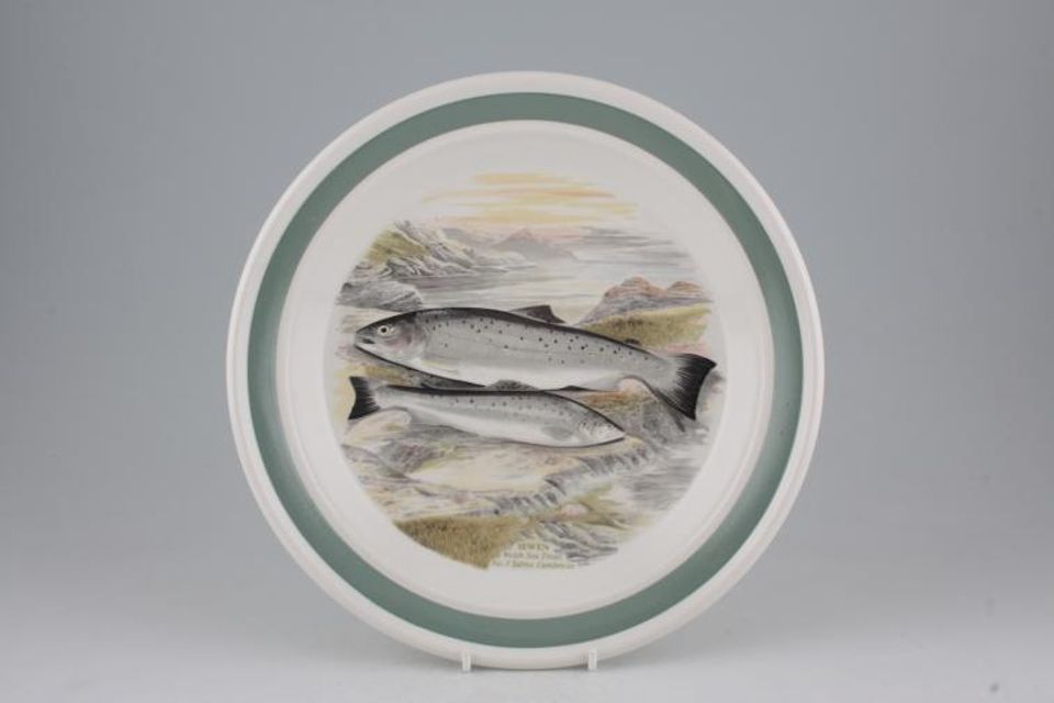 Portmeirion Compleat Angler - The Dinner Plate Sea Trout - Sewen - Salmo Cambricus 10 1/2"