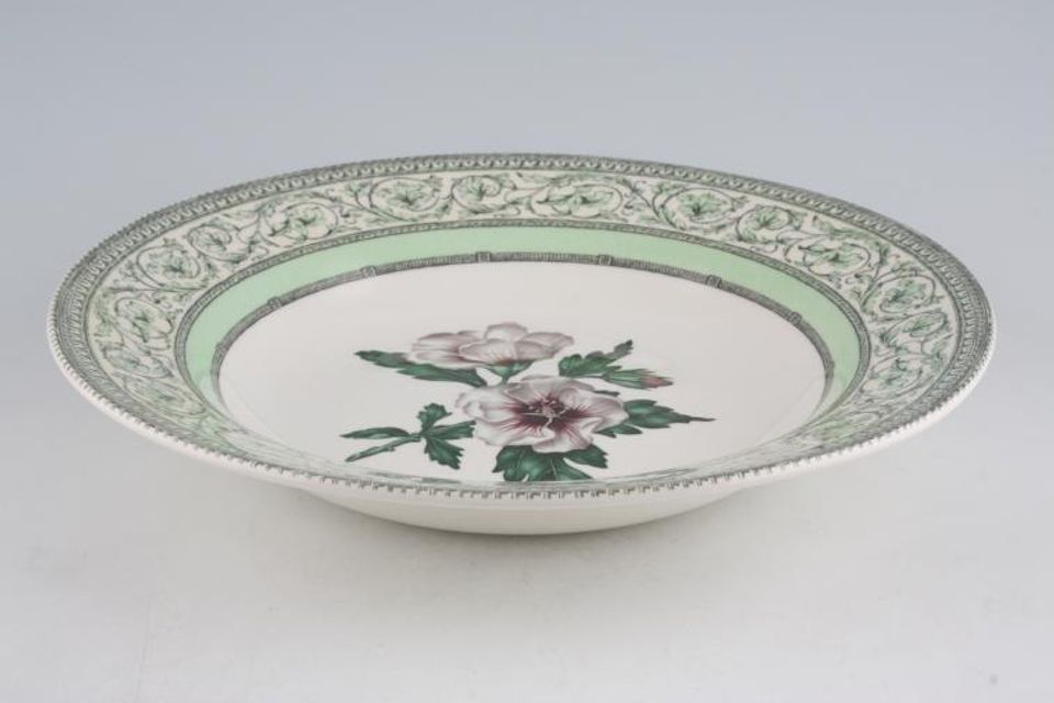 The Royal Horticultural Society Applebee Collection Rimmed Bowl or Pasta Plate. 11 1/4"