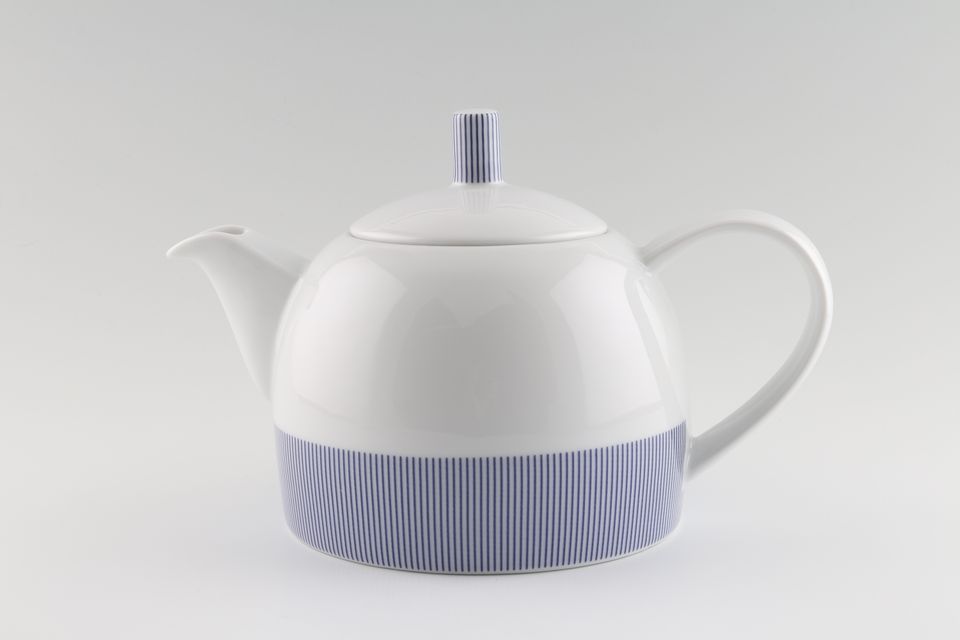 Habitat Pinstripe Teapot 1 3/4pt