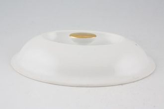 Sell Royal Worcester White and Gold Casserole Dish Lid Only for 9" x 7" Oval