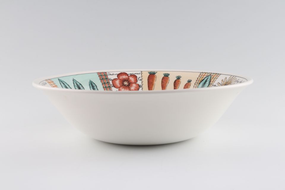 Churchill Vegetable Patch Salad Bowl 9 1/2"
