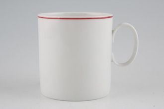 Sell Thomas White with Thin Red Band Teacup Fits 6 1/4" Tea Saucer 2 3/4" x 3"