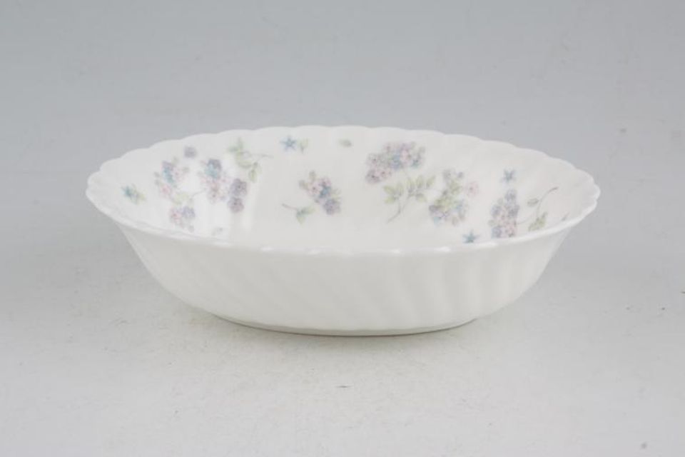 Wedgwood April Flowers Dish (Giftware) Oval 5 3/4"