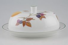 Royal Worcester Evesham Vale Butter Dish + Lid Oval thumb 4