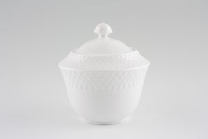 Spode Mansard - Spode's (White) Sugar Bowl - Lidded (Tea)