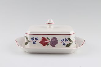 Adams Old Colonial Butter Dish + Lid