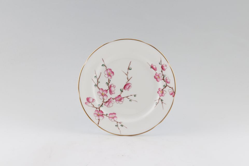 Adderley + Royal Adderley Chinese Blossom - Pink Tea / Side Plate 6 1/4"