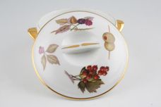 Royal Worcester Evesham - Gold Edge Casserole Dish + Lid Round, Shape 23, Size 4, Individual, Straight handle on the lid 1/2pt thumb 2