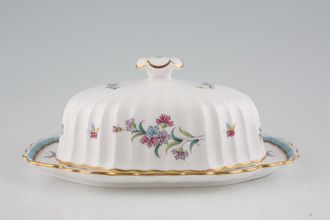Spode Trapnell Sprays - Y8403 Butter Dish + Lid Y8403