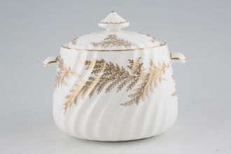 Minton Golden Fern Sugar Bowl - Lidded (Tea)