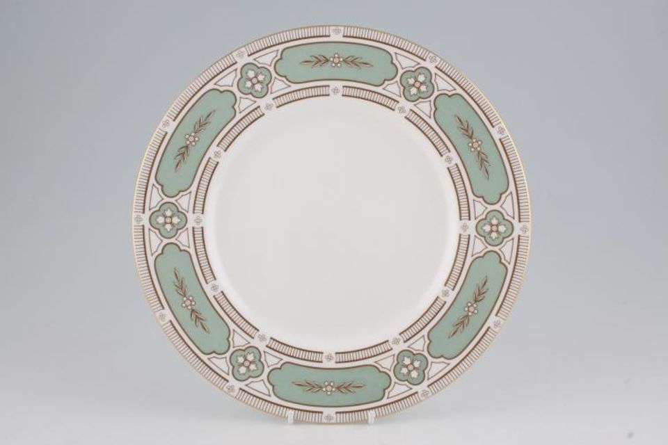 Minton Imperial Jade Dinner Plate 10 5/8"