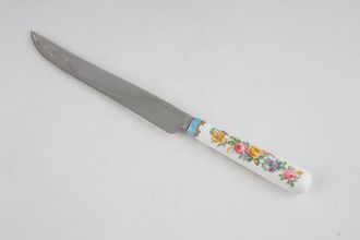 Crown Staffordshire Tunis - Blue Cake Knife 10"