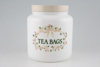 Sell Johnson Brothers Eternal Beau Storage Jar + Lid Tea Bags - Pyrex, Round, Screw Top Lid 4 1/2"