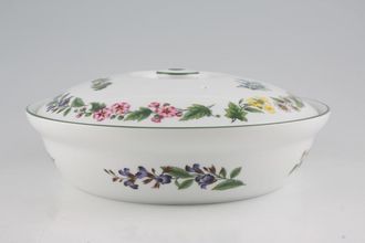 Royal Worcester Worcester Herbs Casserole Dish + Lid Shallow, Round, Some items made abroad 3pt