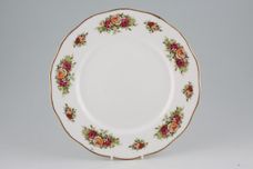 Elizabethan English Garden Dinner Plate Queen's backstamp 10 1/2" thumb 1