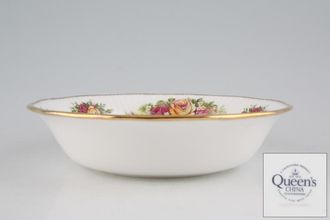 Elizabethan English Garden Soup / Cereal Bowl Queen's backstamp 6 1/2"