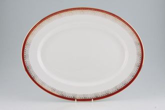 Sell Royal Grafton Majestic - Red Oval Platter 15 5/8"