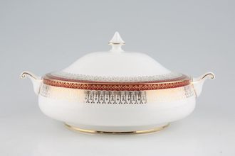 Royal Grafton Majestic - Red Vegetable Tureen with Lid Shape C