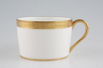 Coalport Lady Anne Teacup straight sided, No pattern, gold handle 3 1/4" x 3 1/4"