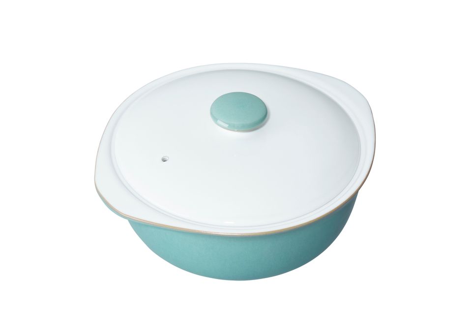 Denby Azure Casserole Dish + Lid New Style 2.8l