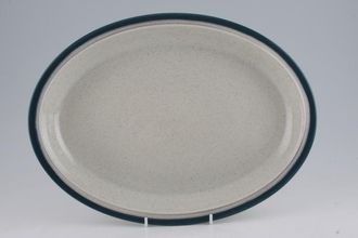 Wedgwood Blue Pacific - New Style Oval Platter 13 3/4"