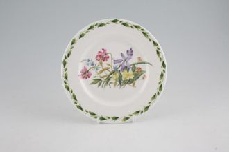 Sell Queens The Garden Tea / Side Plate Half Pattern in Centre 6 3/8"