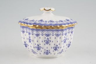 Sell Spode Fleur de Lys - Blue - Y8356 Sugar Bowl - Lidded (Tea)