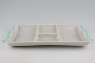 Sell Poole Twintone Seagull and Ice Green Hor's d'oeuvres Dish Seagull 13 1/2" x 8 1/2"