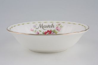 Sell Royal Albert Flower of the Month Series - Montrose Shape Fruit Saucer March - Anemones
