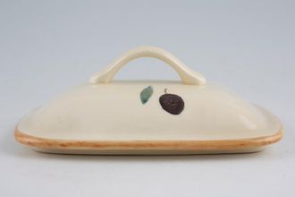 Poole Fresco - Terracotta Butter Dish Lid Only Shades may vary