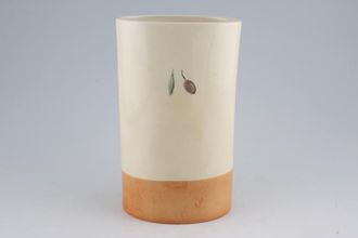 Poole Fresco - Terracotta Utensil Jar Shades may vary 5 1/2" x 9"