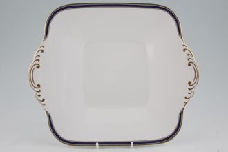 Sell Spode Lausanne - Gold Edge Cake Plate Square, Eared 10 5/8"