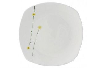 Aynsley Daisy Chain Salad/Dessert Plate Square - White 8 1/8"