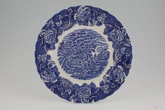 Sell Wood & Sons English Scenery - Blue Dinner Plate Fluted Edge 10"