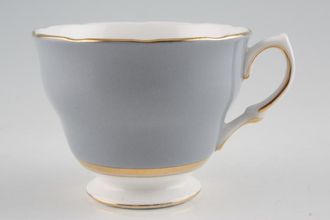 Colclough Harlequin - Ballet - Grey Teacup No Inner Gold Line - Pointed Handle 3 3/8" x 2 3/4"