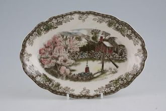 Johnson Brothers Friendly Village - The Pickle Dish The Well 8" x 5 1/2"