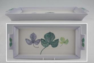Portmeirion Seasons Collection - Leaves Serving Tray Handled 15"