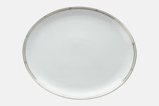 Royal Worcester Mondrian - Cream and White Oval Platter 15" thumb 1