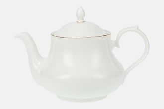 Sell Queen Anne White with Thin Gold Line Teapot