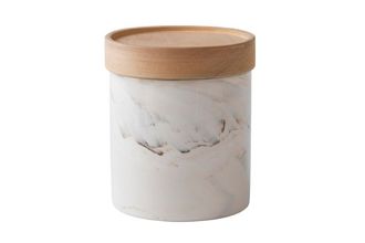 Wedgwood Nature's Canvas Storage Jar + Lid Marble 3/4pt