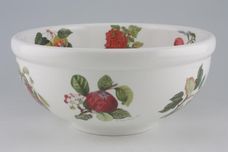Portmeirion Pomona - Older Backstamps Serving Bowl Various Fruits on Inner and Outer 10 1/4" thumb 1